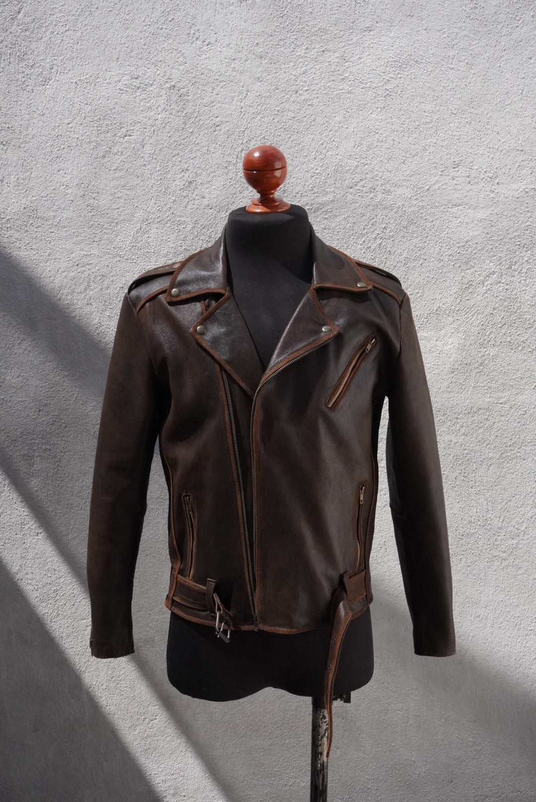 Biker no.1 vintage brown - Imagen 4