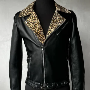 Biker no.1 black leopardo