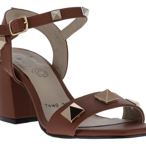 Zapatillas Melissa Garcia Tacon Cafe Dama 7448 Para Mujer