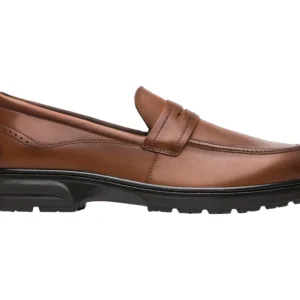 Zapatos Flexi Mocasin Cafe Caballero 419502 Para Hombre