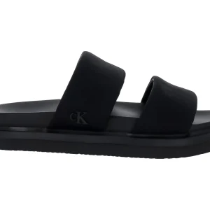 Sandalias Calvin Klein Negra Caballero M01222 Para Hombre