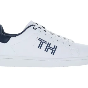 Tenis Tommy Hilfiger Blanco Caballero M0343 Para Hombre