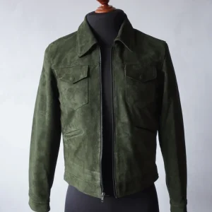 Duma verde militar gamuza