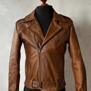 Biker no.1 cuero miel