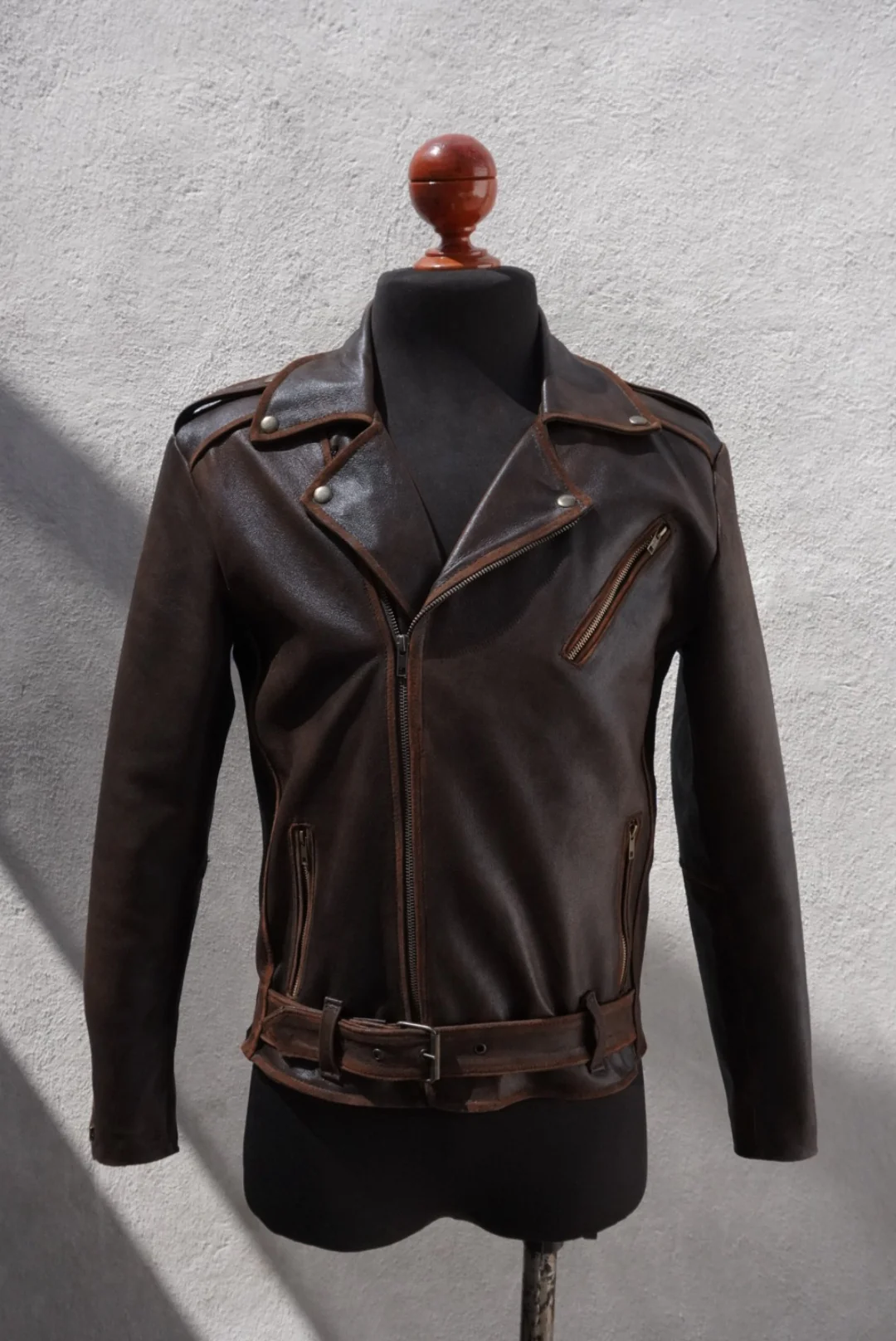 Biker no.1 vintage brown