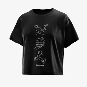 SUN SHINE CROP TEE W