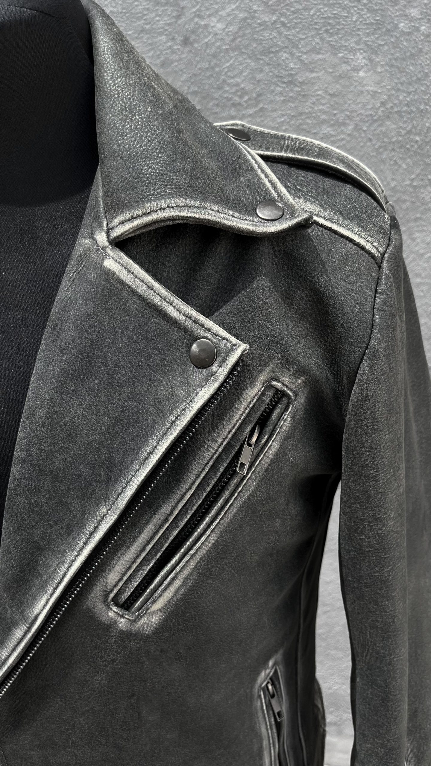 Biker no.1 vintage black - Imagen 6