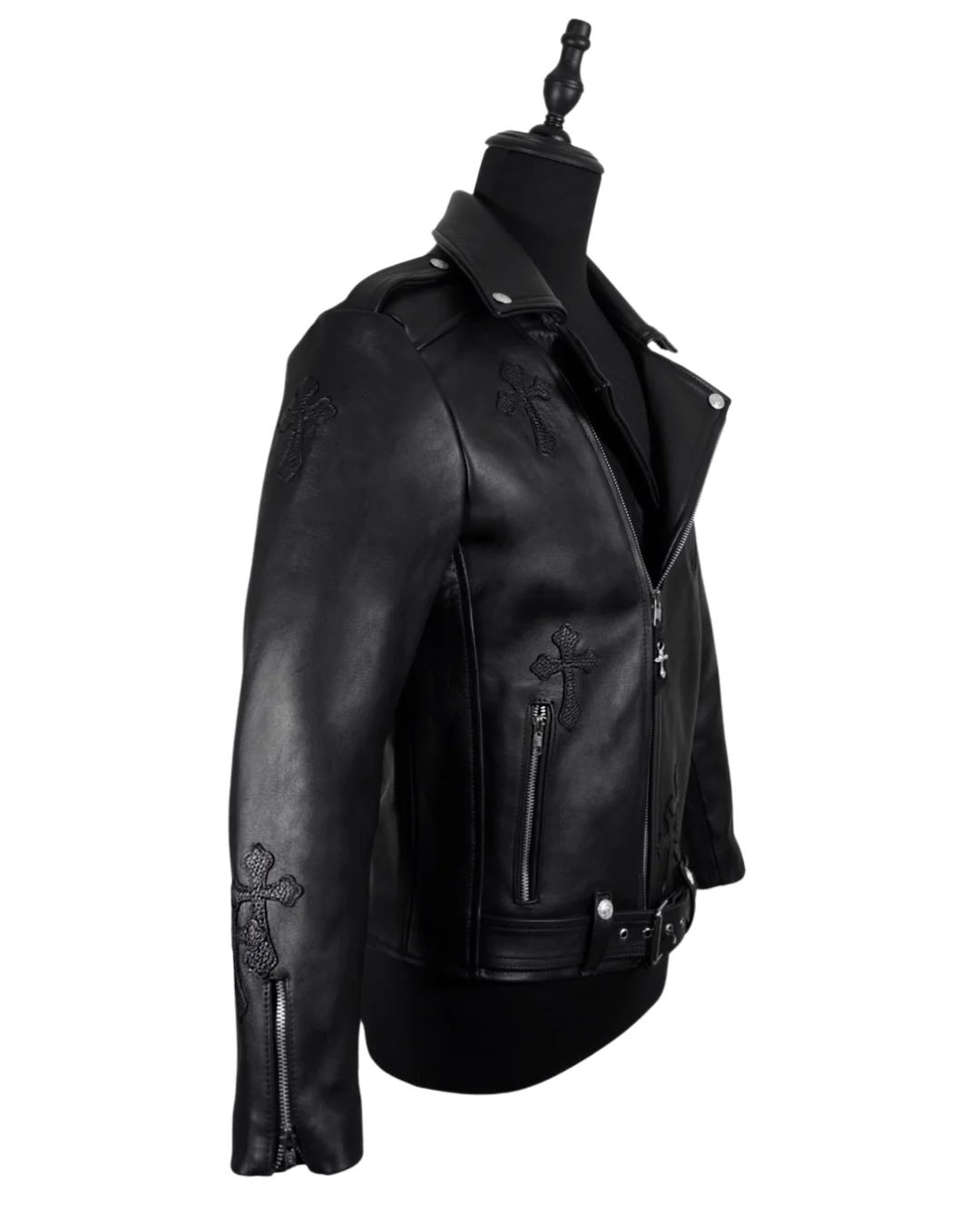 Biker edición especial no.1 cuero y plata - Imagen 3