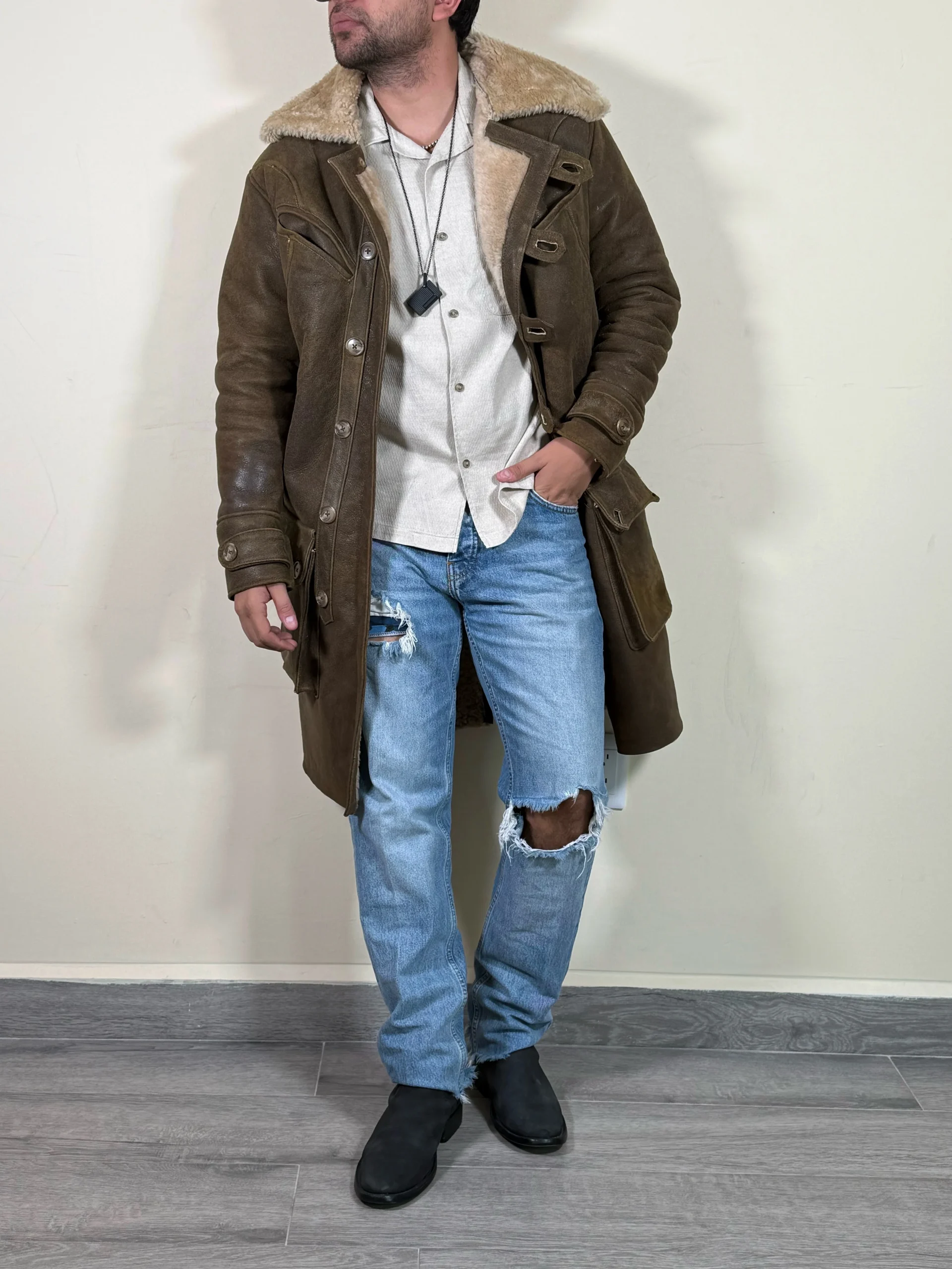 Bane shearling oro viejo - Imagen 7
