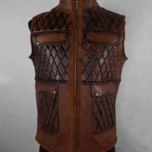 Franco chaleco caramelo