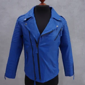 Biker no.10 electric blue