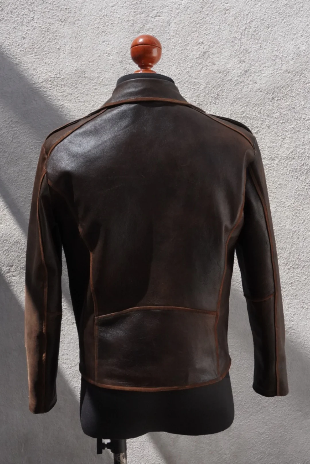 Biker no.1 vintage brown - Imagen 5