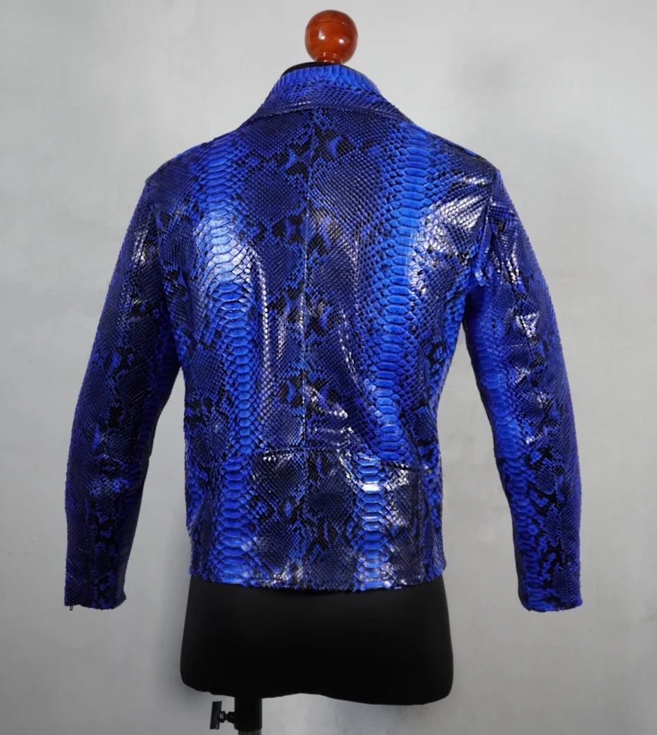 Biker no.1 snake blue - Imagen 3