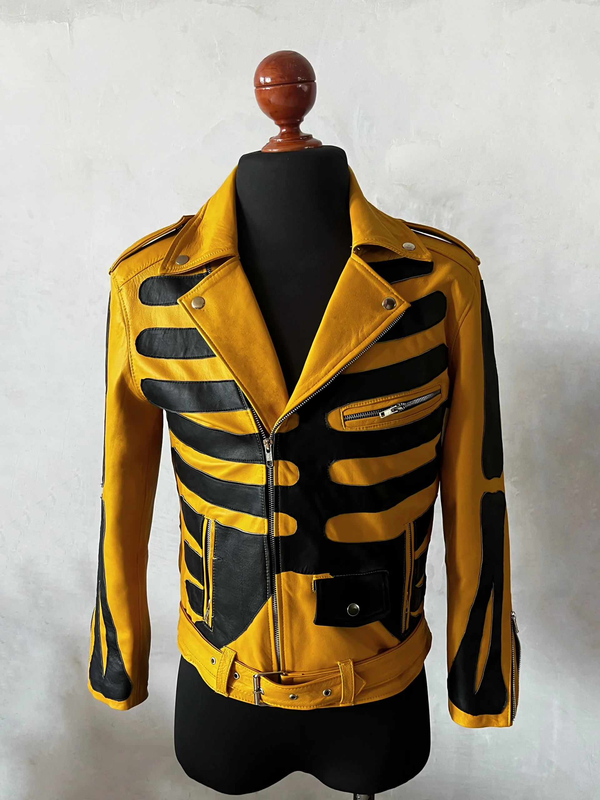 Biker no.1 axl bones black & yellow