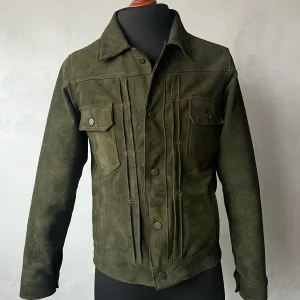 Truker no.2 verde militar gamuza