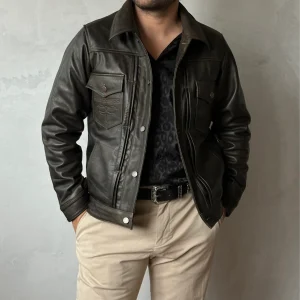 Truker western brown