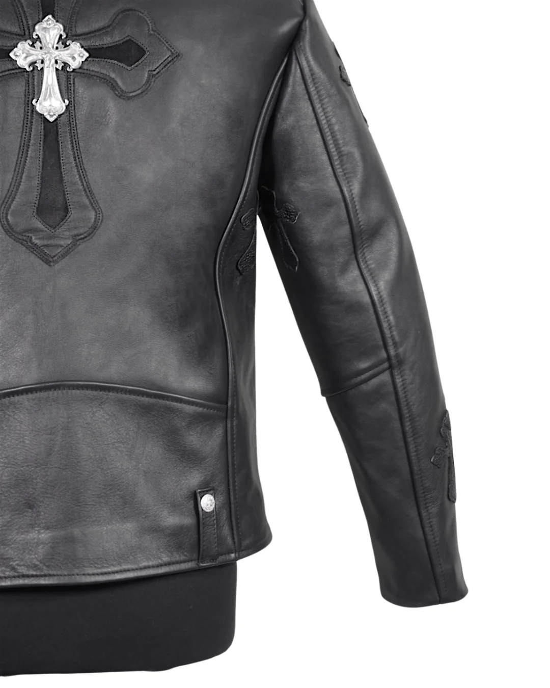 Biker edición especial no.1 cuero y plata - Imagen 8