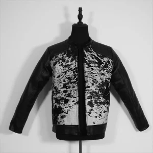 Houston cowhide black