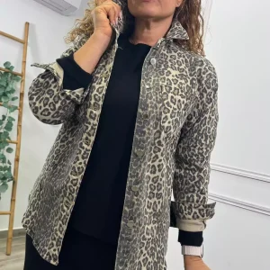 Sobrecamisa Animal print
