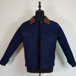 Truker capitonado azul marino