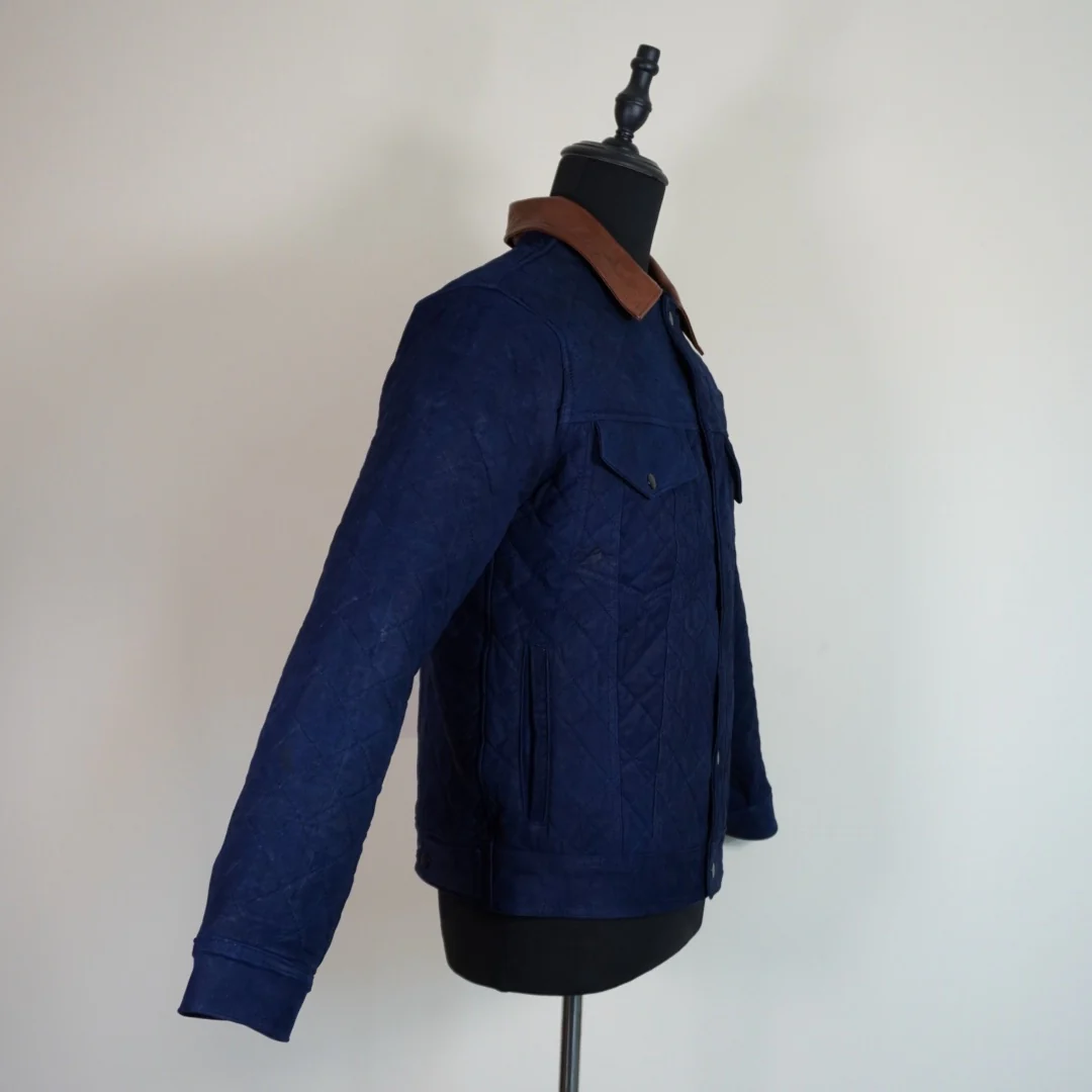 Truker capitonado azul marino - Imagen 3