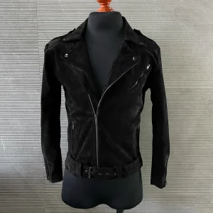 Biker no. 1 gamuza negro